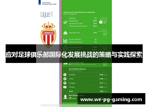 应对足球俱乐部国际化发展挑战的策略与实践探索